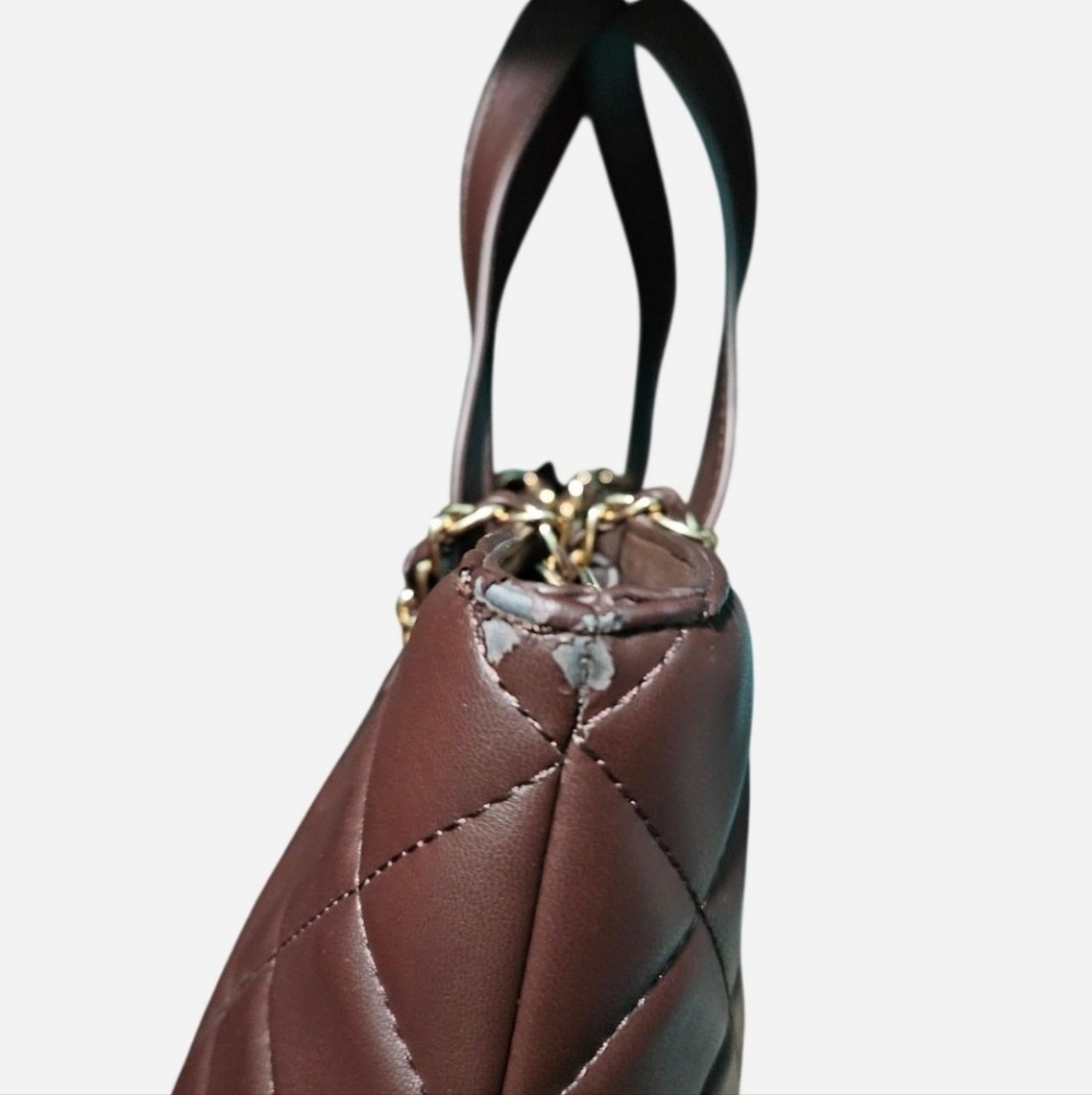 Mario Valentino Brown Ocarina Shopper Bag - Picture 5 of 9